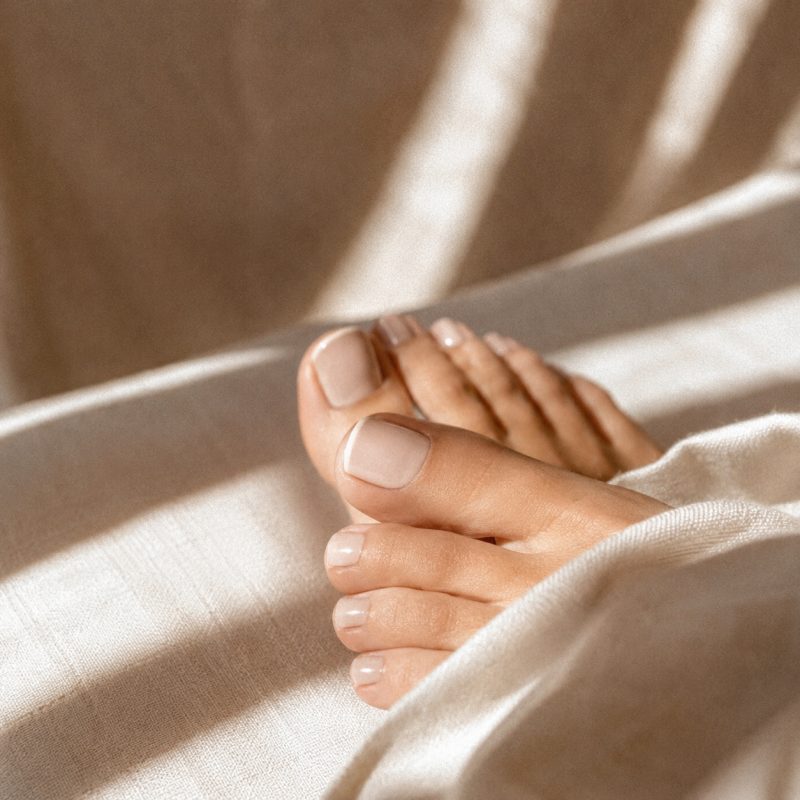 Realizacja pedicure — pedicure SPA z parafiną