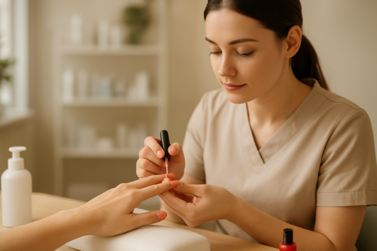 Manicure hybrydowy Wilanów — jak przedłużyć trwałość i bezpiecznie zdjąć hybrydę (poradnik Bellita)