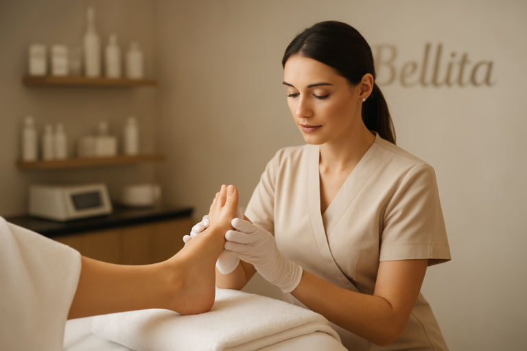 Pedicure Wilanów w Bellita: Zdrowie i estetyka stóp — pedicure kosmetyczny i podologiczny