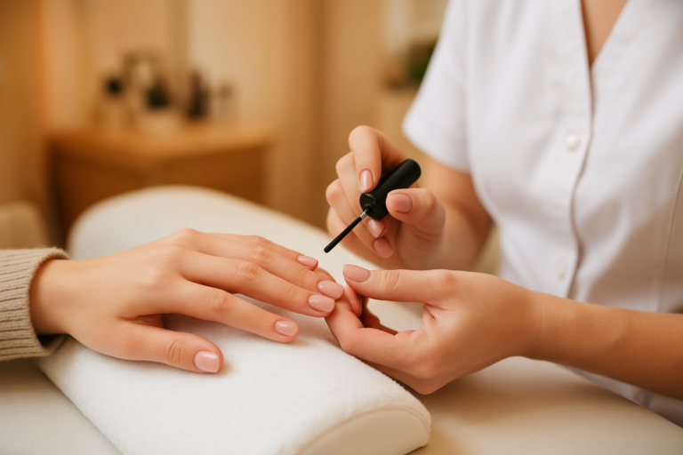 Manicure hybrydowy Wilanów w Bellita — krok po kroku do trwałego i eleganckiego efektu