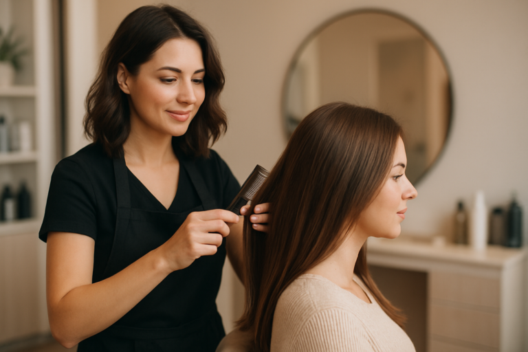 Fryzjer Wilanów: 10-kryteriów, które pomogą wybrać salon dbający o kolor, cięcie i zdrowie włosów
