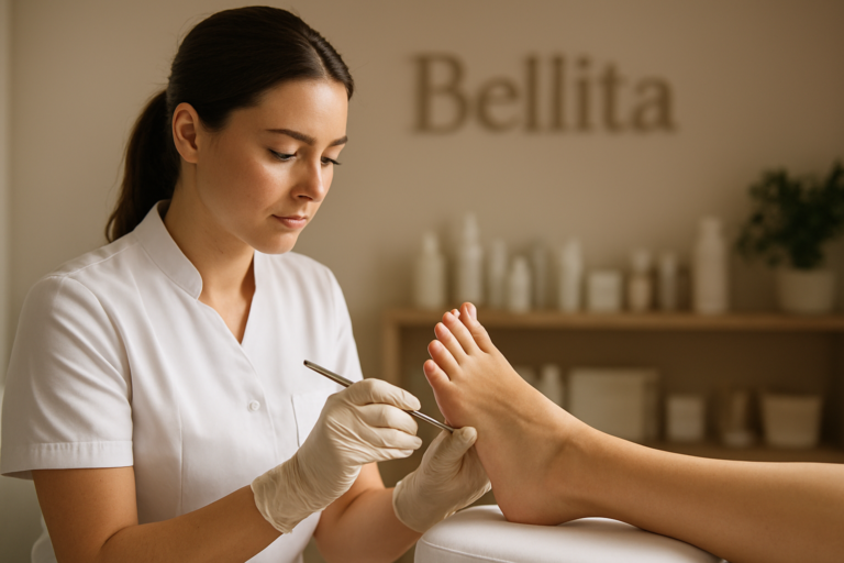 Pedicure medyczny Wilanów — kiedy wybrać zabieg i jak wygląda terapia w Bellita