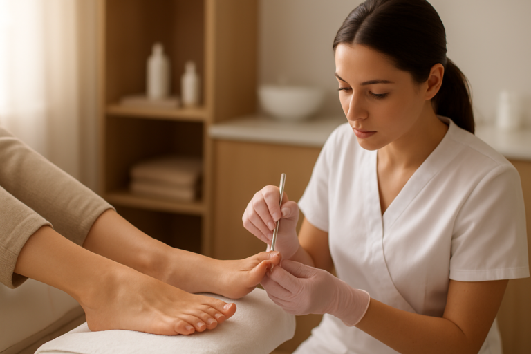 Pedicure Wilanów: zdrowy i estetyczny zabieg w salonie Bellita