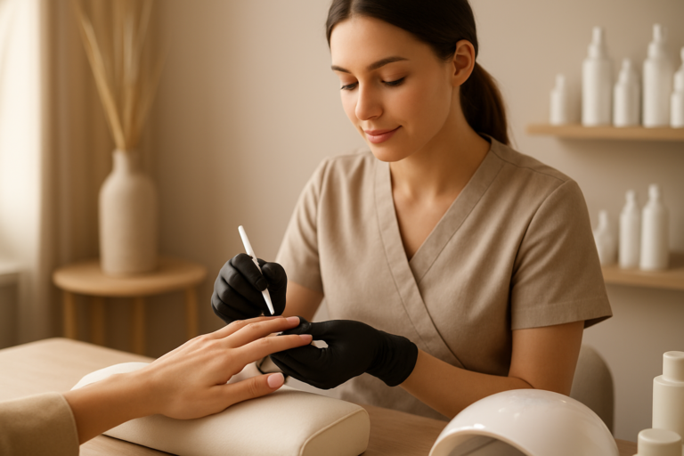 Manicure hybrydowy Wilanów — krok po kroku, ceny i jak uniknąć uszkodzeń paznokci
