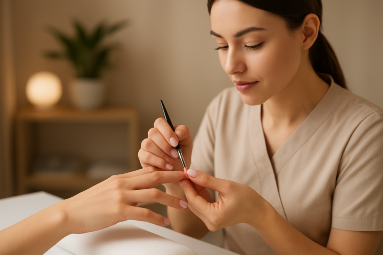 Manicure hybrydowy Wilanów — proces, trwałość i praktyczne porady od Bellita
